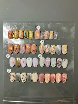 ネイル 高木 維麗絲のネイルデザイン