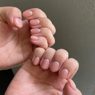 ネイル By moonネイル 🌷ワンホン/韓国風のネイルデザイン