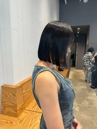 ミディアム 【似合わせカラー】 西口嶺河のヘアスタイル