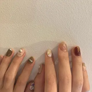 ネイル 片野 菜々のネイルデザイン