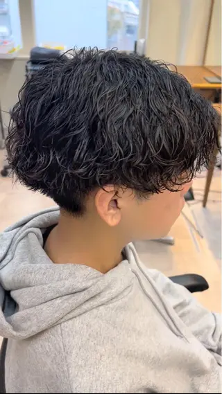 ショート パーマ メンズ メンズStylist 山根慧のヘアスタイル