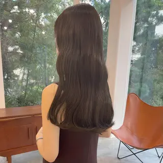 セミロング カラー MURANAKA RYOのヘアスタイル