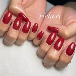 ミディアム ネイル richeri beautyのネイルデザイン