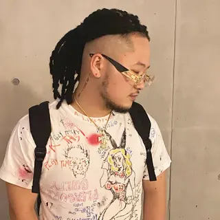 セミロング カラー パーマ ヘアアレンジ メンズ キッズ ネイル マツエク・マツパ 中元 淳のヘアスタイル