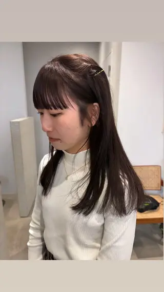 カラー 🎀RAMU🎀 似合わせ/透明感🫧のヘアスタイル