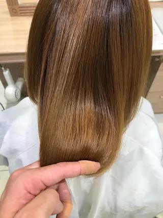 セミロング 大人女性のショート ・ボブ✂︎沼尻典祥のヘアスタイル