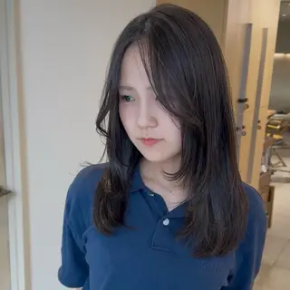 ミディアム カラー noa/ 渋谷のヘアスタイル