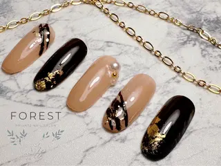 ネイル 白岡市篠津自宅 サロンForestのネイルデザイン