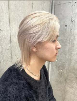 カラー メンズ メンズ/シャドウ/ 波巻き/kyogoのヘアスタイル