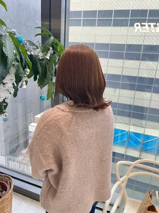 ミディアム カラー ブリーチボブNo.1 🥇/KOHEIのヘアスタイル