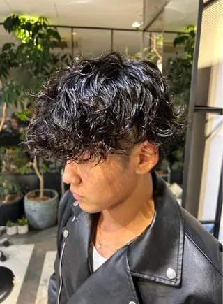 ロング パーマ 💈メンズパーマ スペシャリスト💈のヘアスタイル