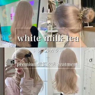 ロング カラー ヘアアレンジ 透明感💕今っぽ似合 わせ𝐍𝐨. 𝟏のヘアスタイル