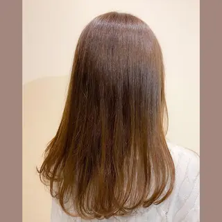 セミロング 𓅰なかがわ ふみな𓅯のヘアスタイル