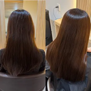ロング attrait南堀江所属・KAISEI髪質改善 /縮毛矯正のヘアスタイル