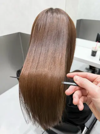 ロング 美髪職人あお🦕 髪質改善｜原宿のヘアスタイル