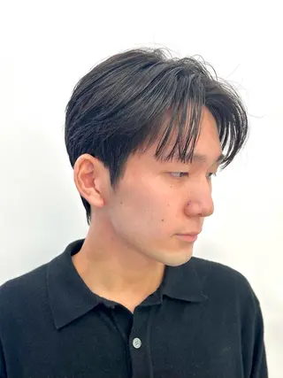 ショート パーマ メンズ Vir by browのヘアスタイル