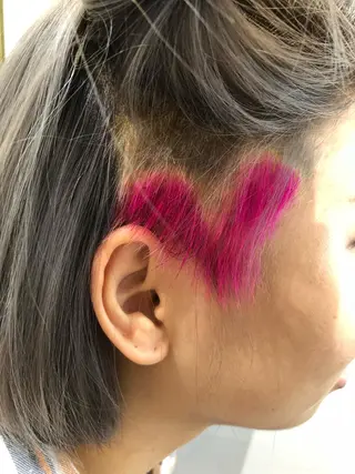 ミディアム 皆巳 達郎のヘアスタイル