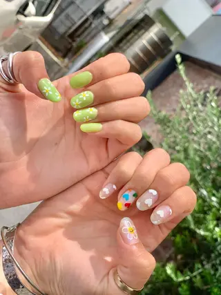 ネイル うるま市サロン Yuko Izawaのネイルデザイン