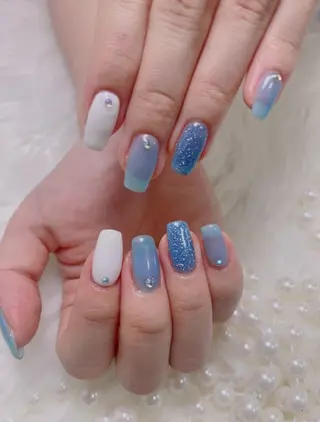 ネイル 清水 ユナのネイルデザイン