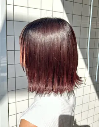 ミディアム カラー ちょめ/八王子 ZEST emuのヘアスタイル