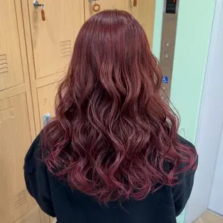 ロング 🥀暖色/エクステ/ ヘアメ/横浜/かなこのヘアスタイル