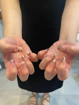 ネイル 束感まつ毛/ネイル/ LED♥KIRARAのマツエク・マツパデザイン