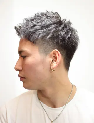 ショート メンズ FRANK’S BARBER and BEER　CLUB　日比谷店所属・諌山 佳旦のヘアスタイル