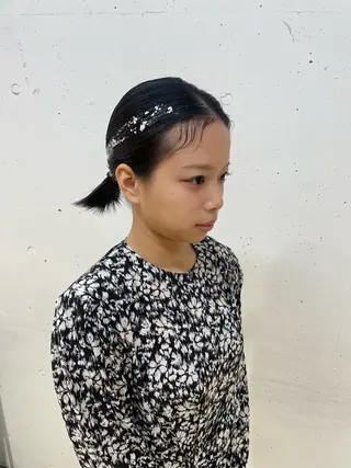 セミロング カラー ヘアアレンジ 髪質改善/縮毛/新宿 🫧SUZUKA🫧のヘアスタイル