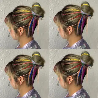 ロング eye エクステ専門店Rのヘアスタイル