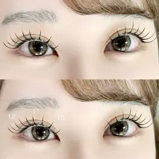 マツエク・マツパ Lucia 阿部のマツエク・マツパデザイン