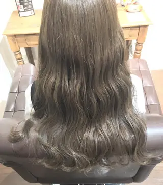 ロング カラー ヘアアレンジ As hair所属・柔らか垢抜けｶﾗｰと ｶｯﾄ🫧ASUKAのヘアスタイル