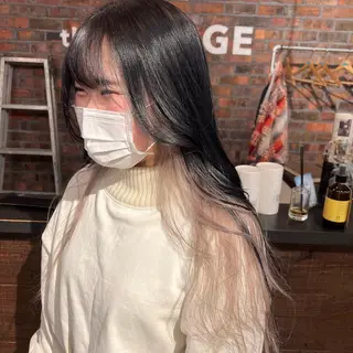 ロング カラー Rino kanayama所属・Rino 金山 / 宮澤 萌のヘアスタイル