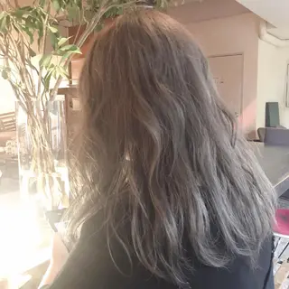 ロング カラー 韓国ヘア☁️ mitsukiのヘアスタイル