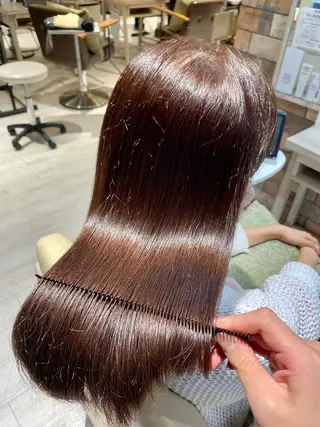 セミロング SALOWIN調布店所属・ツヤ髪師 kichiのヘアスタイル