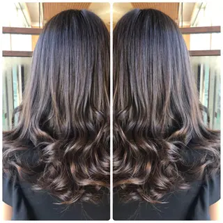 セミロング カラー 小山内 龍一郎 店長のヘアスタイル