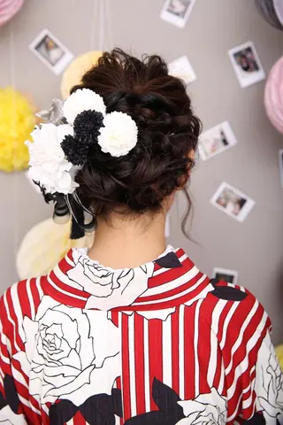 ヘアアレンジ 代表　土屋ヒロユキ ショートカットのヘアスタイル