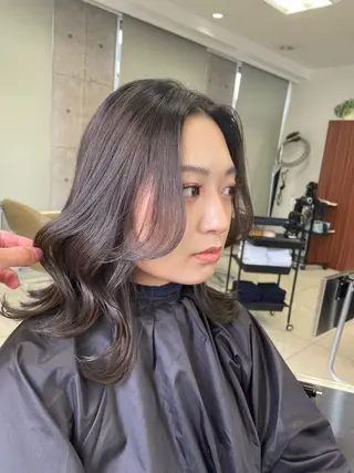 セミロング カラー 色川 優斗《髪質改善》のヘアスタイル
