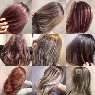 ロング カラー 縮毛矯正⭐️ 桜場裕一のヘアスタイル