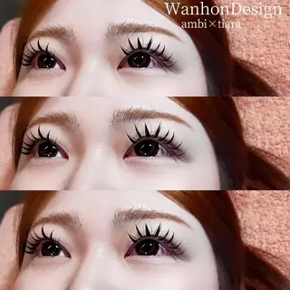 マツエク・マツパ ambi with tiara所属・ambi×tiara NAOKAのマツエク・マツパデザイン