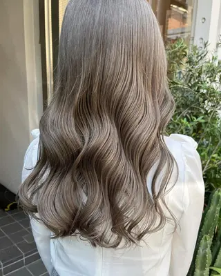 ミディアム カラー ヘアアレンジ 韓国/髪質改善💘 櫻井かれんのヘアスタイル