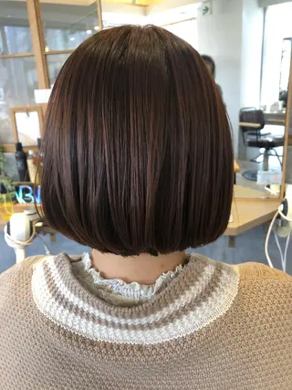 ショート カラー 奥野 紗弓のヘアスタイル