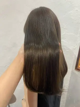 ロング 髪質改善&艶髪　miroa （ミロア）所属・天神/髪質改善カラー miroa/miyuのヘアスタイル