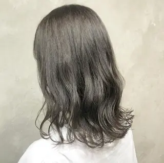 ミディアム カラー パーマ ヘアアレンジ メンズ 艶ピンク*ヘアセット 🌙shioriのヘアスタイル