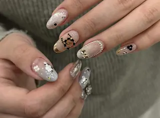 ネイル By moonネイル 🌷ワンホン/韓国風のネイルデザイン