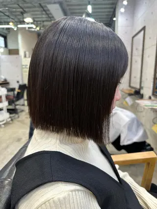 ミディアム カラー 遠藤沙也加 /レイヤーカットのヘアスタイル