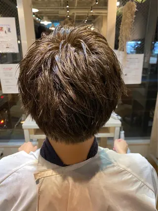 メンズ 🟣メンズパーマ 川端 永遠🟣のヘアスタイル