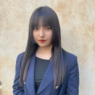 ロング カラー ウルフ/レイヤー /髪質改善　ナユタのヘアスタイル