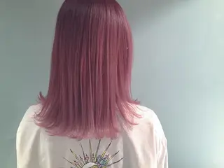 セミロング カラー Hairsalon F＋Moana by　HEADLIGHT所属・salonF 🔸hamaのマツエク・マツパデザイン