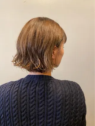 ミディアム カラー YURI/20〜 30代メンズ/恵比寿のヘアスタイル