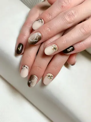 ネイル Protea ❁⃘*.ﾟ清家 美穂のネイルデザイン